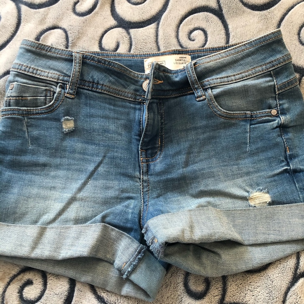 jean shorts